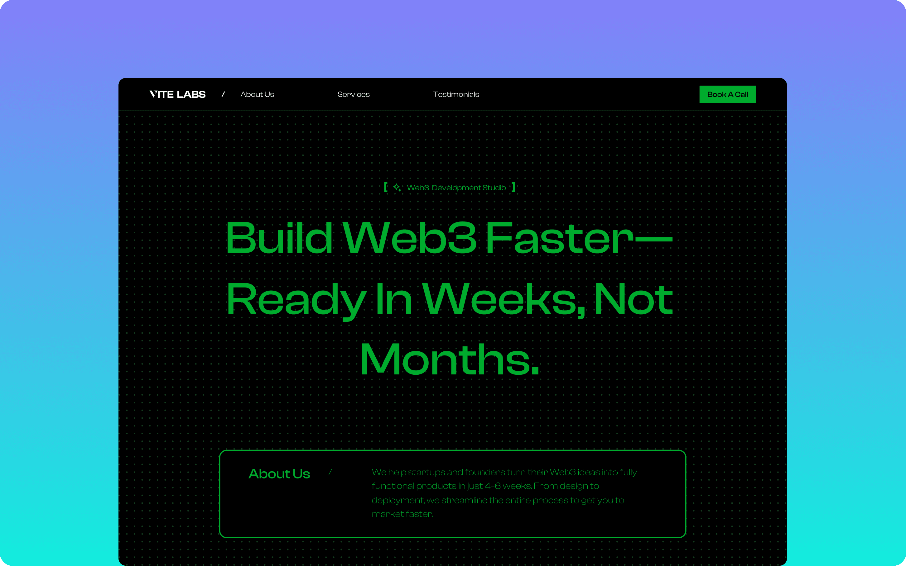 ViteLabs — business website